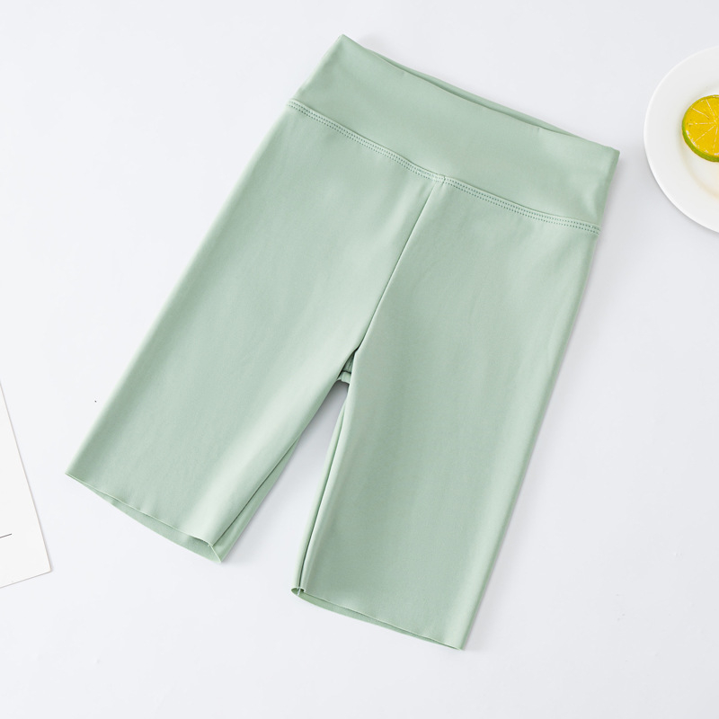 Pantaloni de yoga pentru copii, pantaloni de yoga subțiri de vară pentru fete, pantaloni cu cinci puncte, talie înaltă, pantaloni scurți, Slim-fit, respirabili, Barbie