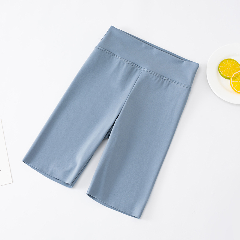 Pantaloni de yoga pentru copii, pantaloni de yoga subțiri de vară pentru fete, pantaloni cu cinci puncte, talie înaltă, pantaloni scurți, Slim-fit, respirabili, Barbie