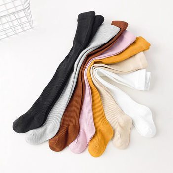 Laste kevad- ja sügissukad lihtsad mitmevärvilised tüdrukute retuusid, sukkpüksid, sukkpüksid ühevärvilised, kevad- ja sügissukad, beebisukad