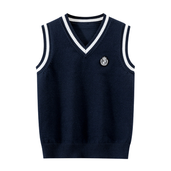 Novi muški i ženski dječji chorus pulover s V-izrezom, prsluk, britanska odjeća za performanse, dječji pulover, veleprodaja