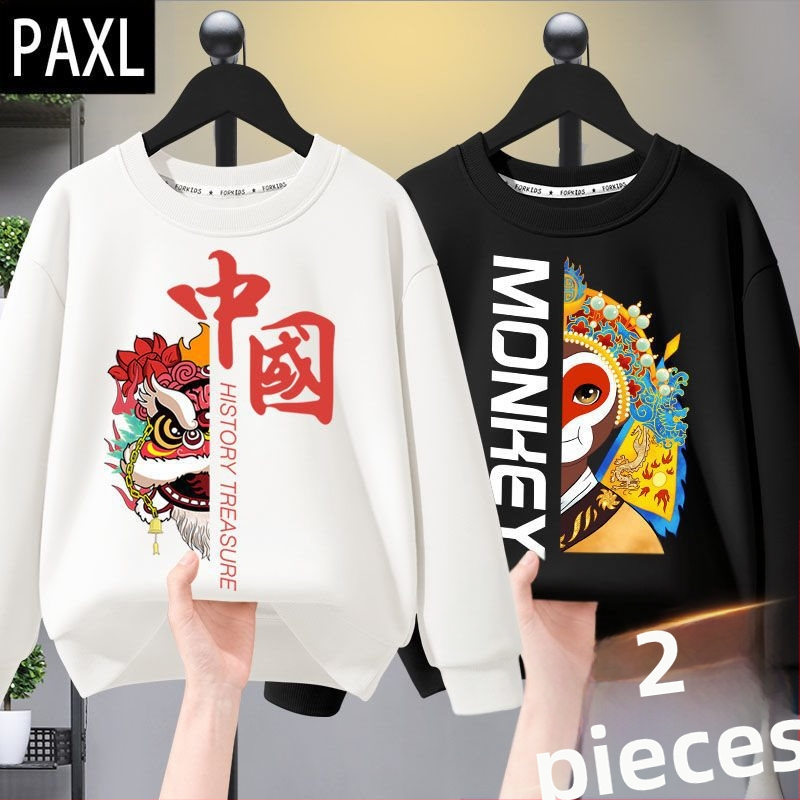 Poiste kapuutsiga pusa kevad/sügis stiilis 2024 uus saabumine nägusa poisi suurte laste sügisriietus Lone Ranger laste riided laste sügishooaja pluus