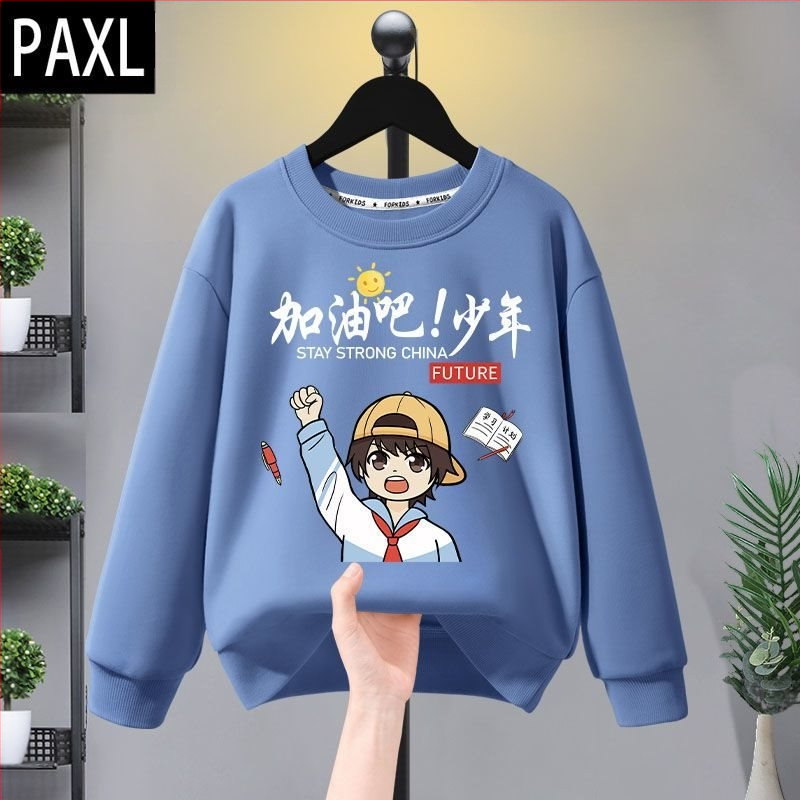 Poiste kapuutsiga pusa kevad/sügis stiilis 2024 uus saabumine nägusa poisi suurte laste sügisriietus Lone Ranger laste riided laste sügishooaja pluus