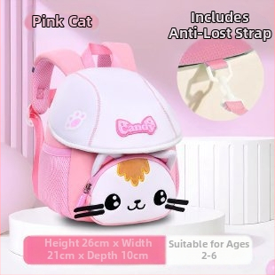 Uus Raceway lastekott 2024 Uus kõrgtekstuuriline armas printsess lasteaia kerge laste seljakott