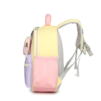 Ghiozdan ușor pentru grădiniță, la modă, cu potrivire a culorilor, în stil coreean, pentru copii, rucsac de călătorie cu desene animate drăguț pentru băieți și fete