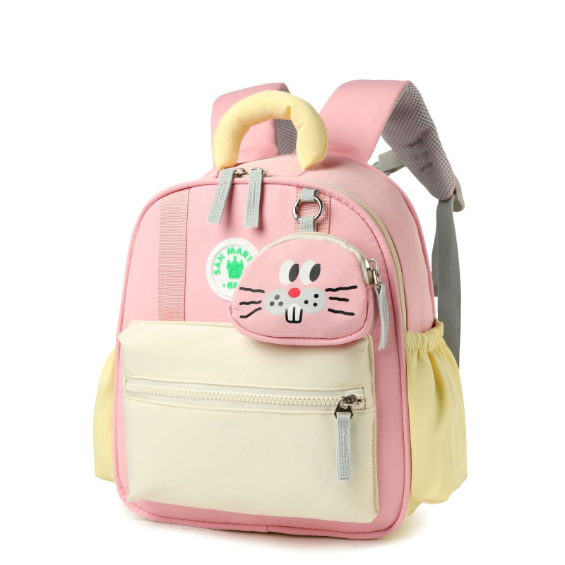 Ghiozdan ușor pentru grădiniță, la modă, cu potrivire a culorilor, în stil coreean, pentru copii, rucsac de călătorie cu desene animate drăguț pentru băieți și fete