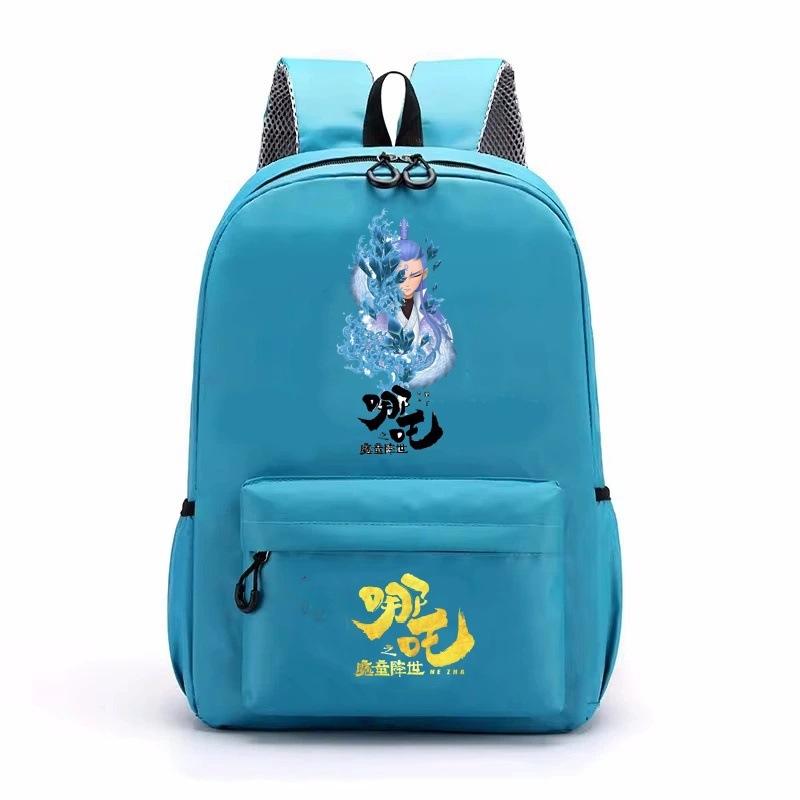 Magic Boy Zha Er Third Prince`i koolikott Cartoon Poiste ja tüdrukute seljakott noortele trükitud seljakott suure mahutavusega kott