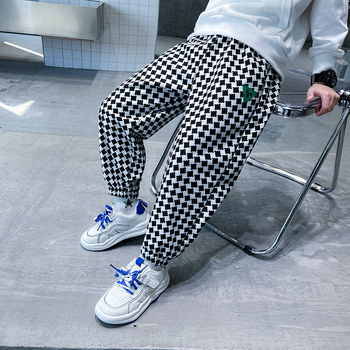 Φθινοπωρινό και Χειμερινό Νέο Παιδικό Ριγέ Παντελόνι με Χοντρό Στυλ για Μικρά και Μεσαία Αγόρια και Κορίτσια