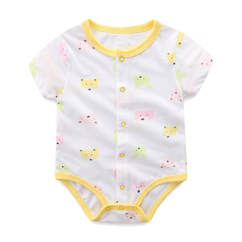 Ljetna odjeća za bebe, tanki ženski neonatalni kombinezon, muški Harper, 1 godina, 0-6 mjeseci, torba za prdenje, dječja odjeća za ljeto