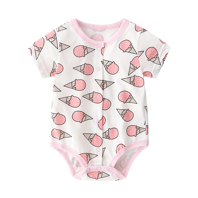 Ljetna odjeća za bebe, tanki ženski neonatalni kombinezon, muški Harper, 1 godina, 0-6 mjeseci, torba za prdenje, dječja odjeća za ljeto