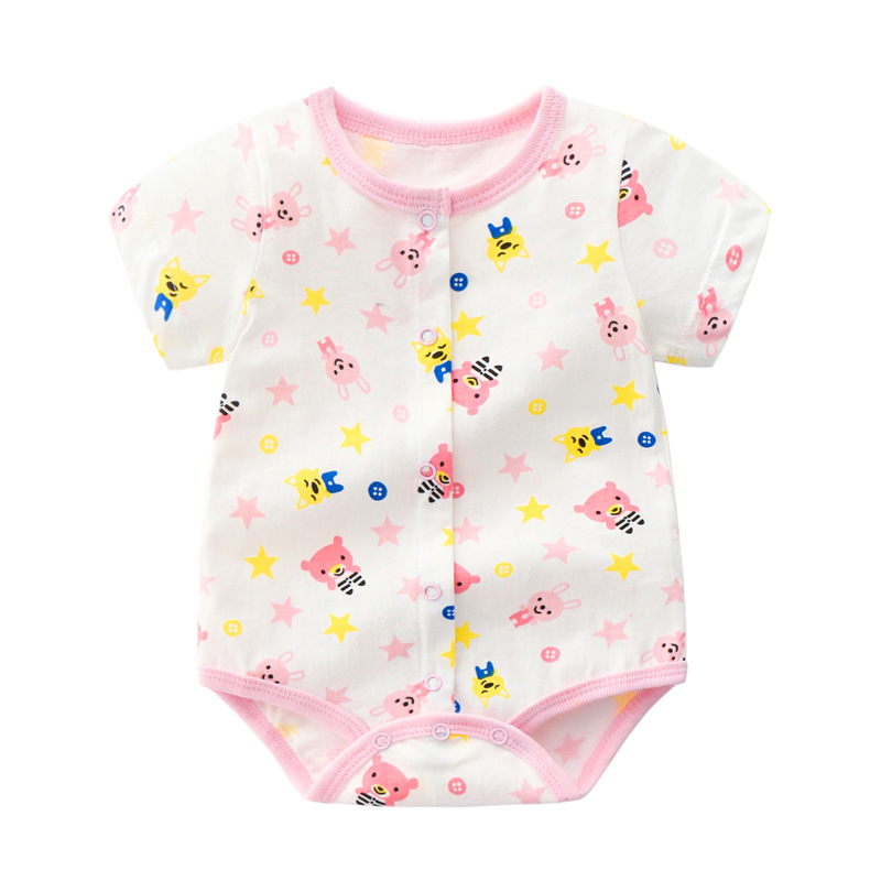 Ljetna odjeća za bebe, tanki ženski neonatalni kombinezon, muški Harper, 1 godina, 0-6 mjeseci, torba za prdenje, dječja odjeća za ljeto