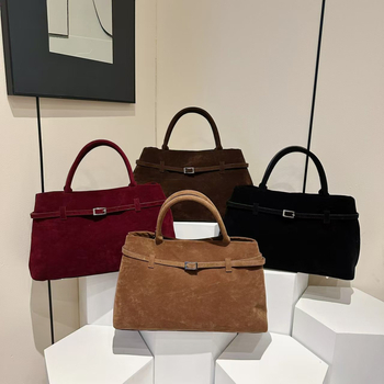 Prekogranična modna retro matirana torba za žene, nova torba od brušene kože za jesen i zimu 2024., prijenosna torba za rame