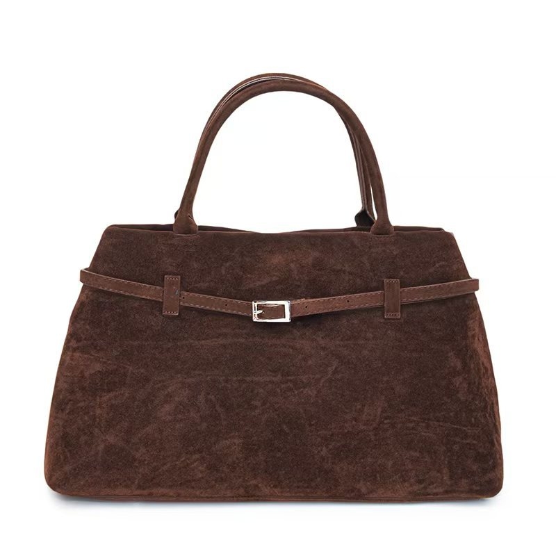 Prekogranična modna retro matirana torba za žene, nova torba od brušene kože za jesen i zimu 2024., prijenosna torba za rame