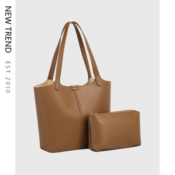 Aukštos klasės retro didelės talpos krepšys 2025 m. Populiarus naujas tarpvalstybinis moteriškas krepšys, nešiojamas rankinukas per petį