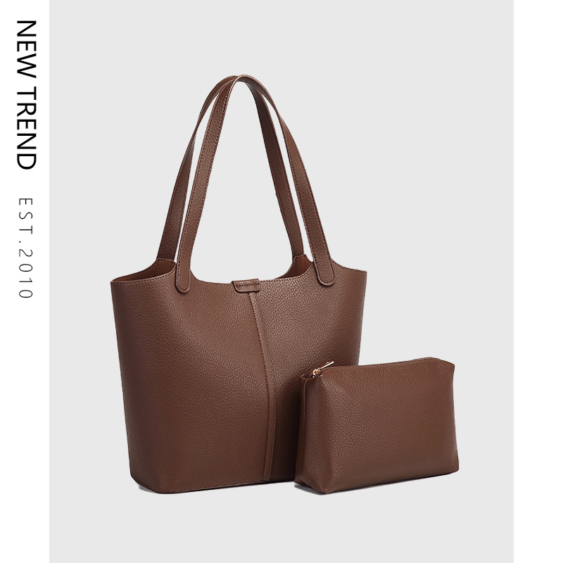 Aukštos klasės retro didelės talpos krepšys 2025 m. Populiarus naujas tarpvalstybinis moteriškas krepšys, nešiojamas rankinukas per petį