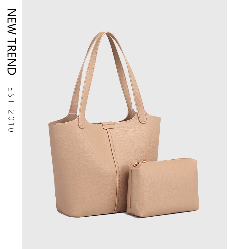 Aukštos klasės retro didelės talpos krepšys 2025 m. Populiarus naujas tarpvalstybinis moteriškas krepšys, nešiojamas rankinukas per petį