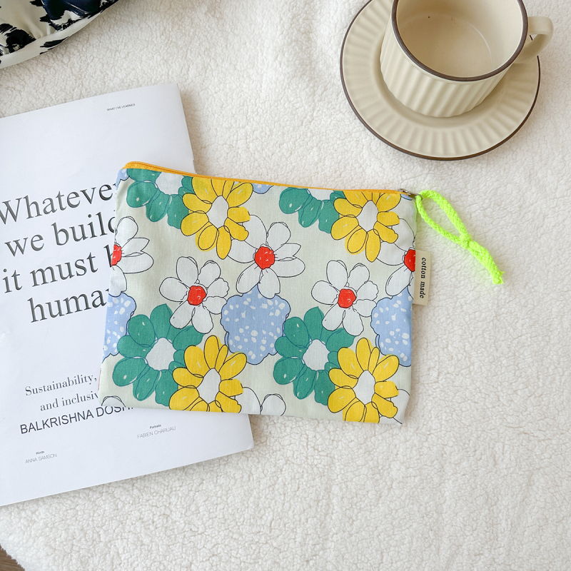 Klassikaline väike ruuduline kosmeetikakott, kaasaskantav, kaasaskantav retro kontrastvärvi kirjatarvete kott, suure mahutavusega multifunktsionaalne pinal