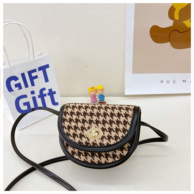 Παιδική μίνι τσάντα Crossbody για κορίτσια, κορεάτικης κατασκευής, με κορεάτικο στυλ, μοντέρνα ρετρό τσάντα σέλας