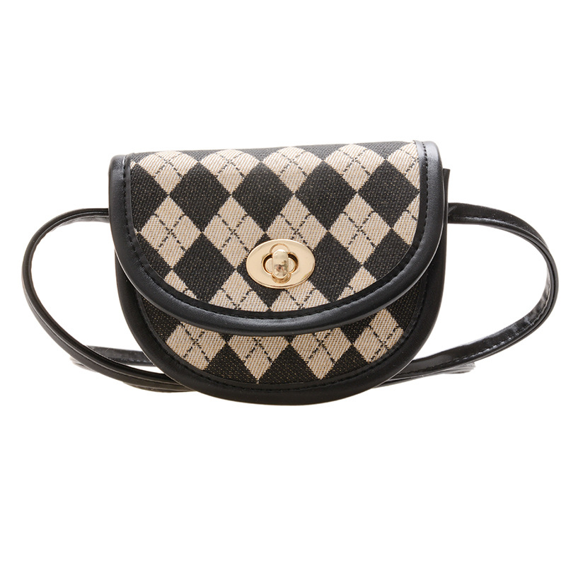 Παιδική μίνι τσάντα Crossbody για κορίτσια, κορεάτικης κατασκευής, με κορεάτικο στυλ, μοντέρνα ρετρό τσάντα σέλας