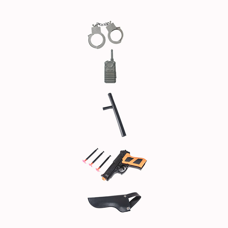 Хелоуин костюм Детски полицейски костюм Косплей косплей костюм Шоу рокля Парти костюм