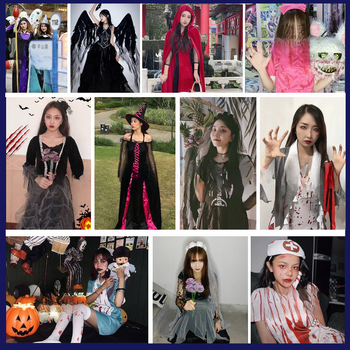 Στολή ενηλίκων για μάγισσα, ρούχα πειρατών, κοκκινοσκουφίτσα, ντύσιμο βρικόλακα, γυναίκες, cosplay, στολή μάγισσας, ρούχα πειρατών, στολές μικρών κοριτσιών, ντύσιμο βρικόλακα, Γυναικεία