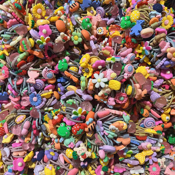 100 vnt. pakuotė ~ Mini segtukai, raudoni, purtomi, vaikiški kirpčiukai, nulūžę plaukai, maži segtukai, dovanų kioskas, kuriame parduodami segtukai