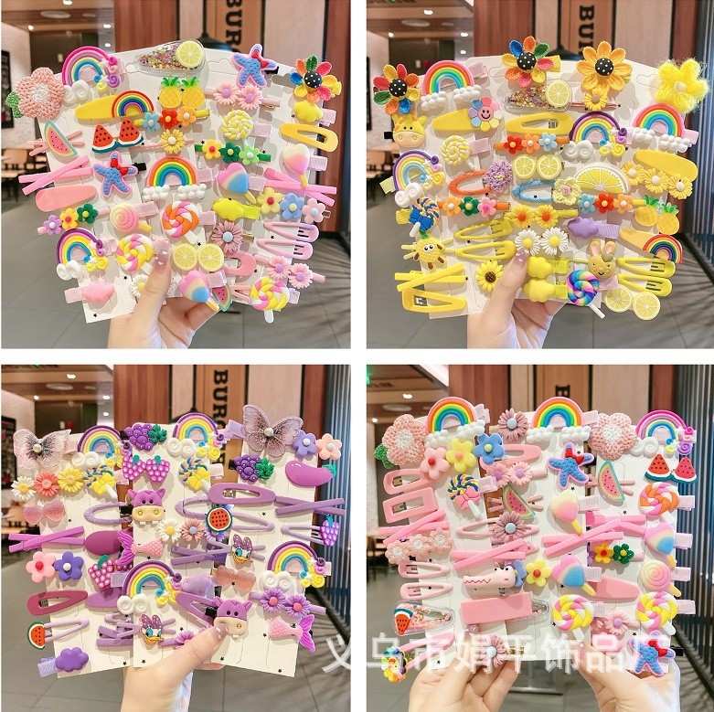 100 vnt. pakuotė ~ Mini segtukai, raudoni, purtomi, vaikiški kirpčiukai, nulūžę plaukai, maži segtukai, dovanų kioskas, kuriame parduodami segtukai