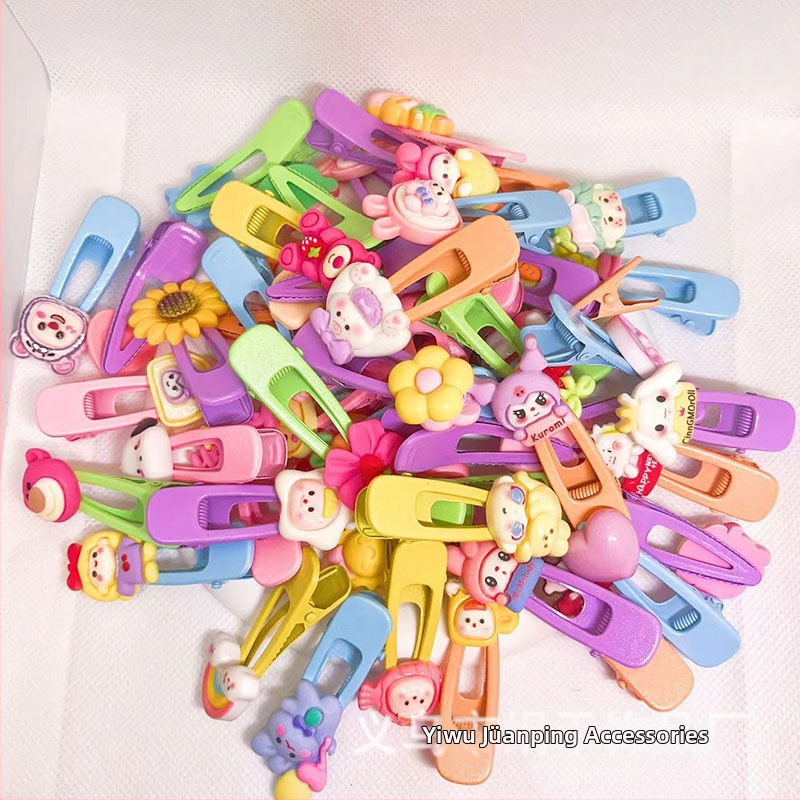 100 vnt. pakuotė ~ Mini segtukai, raudoni, purtomi, vaikiški kirpčiukai, nulūžę plaukai, maži segtukai, dovanų kioskas, kuriame parduodami segtukai