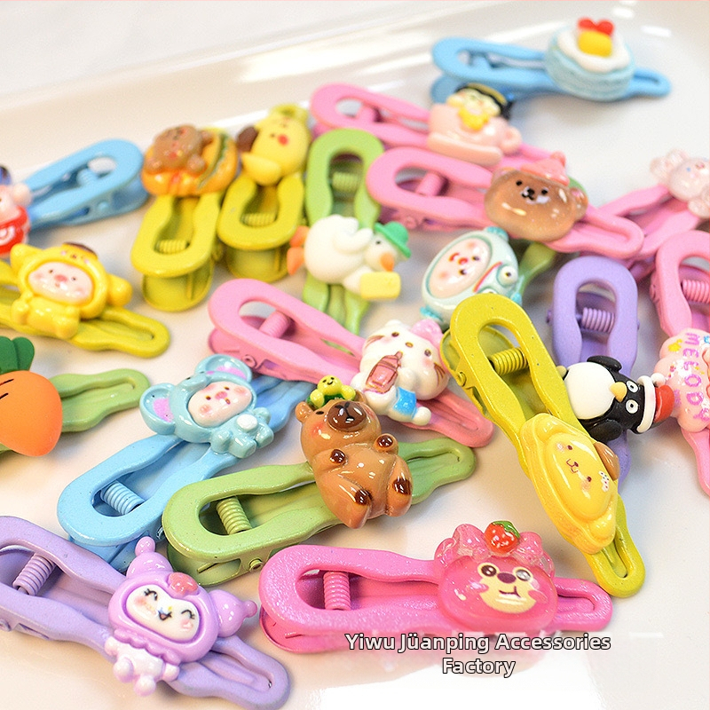 100 vnt. pakuotė ~ Mini segtukai, raudoni, purtomi, vaikiški kirpčiukai, nulūžę plaukai, maži segtukai, dovanų kioskas, kuriame parduodami segtukai