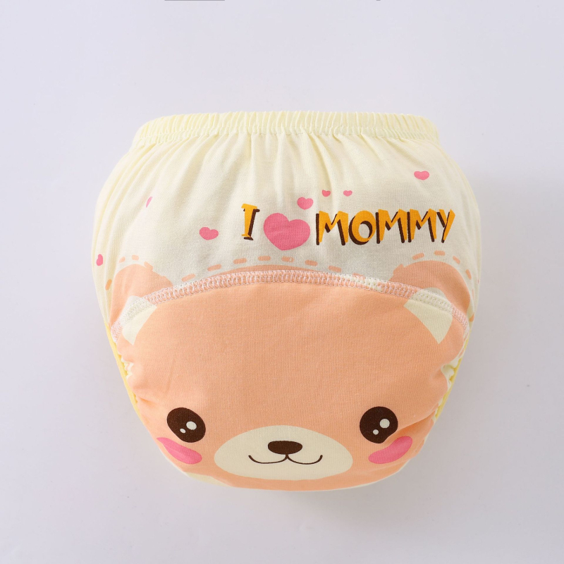 Kūdikio treniruočių kelnės, vaikiškos A klasės grynos medvilnės sauskelnių maišelis, apsaugantis nuo šoninio pratekėjimo, kūdikio pavasario ir vasaros sauskelnės, skalbiamos sauskelnės.