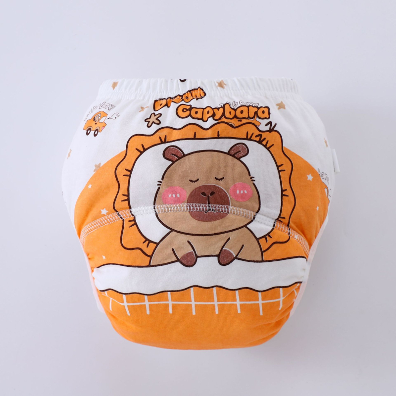 Kūdikio treniruočių kelnės, vaikiškos A klasės grynos medvilnės sauskelnių maišelis, apsaugantis nuo šoninio pratekėjimo, kūdikio pavasario ir vasaros sauskelnės, skalbiamos sauskelnės.