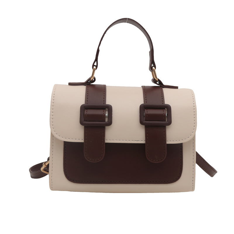 Geantă de mână Cambridge cu textură de înaltă calitate, geantă de mână pentru femei, geantă de mână în stil universitar dulce, geantă de mână Instagram, geantă mică pătrată, geantă crossbody