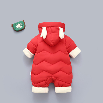Ολόσωμη φόρμα μωρού Μπουφάν με επένδυση από πούπουλο και βαμβάκι Χειμερινά ρούχα Ρούχα αναρρίχησης Ha-Yi Ανδρικό και Γυναικείο κοστούμι Νεογέννητο μωρό για έξοδο Ρούχα για κράτημα