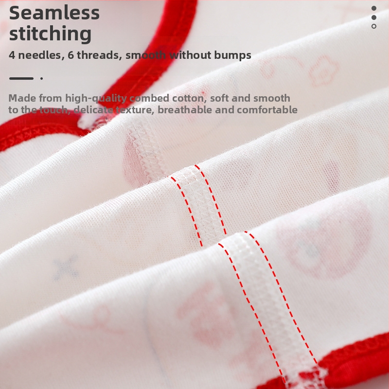 Бебешки жилет клас А Връхни дрехи Пролет и есен Бебешки жилет от чист памук за излизане през есента