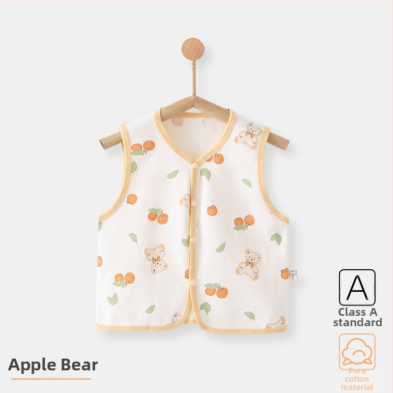 Beebivest A-klassi ülerõivas kevadeks ja sügiseks. Puhast puuvillast beebivest sügiseks väljas käimiseks.