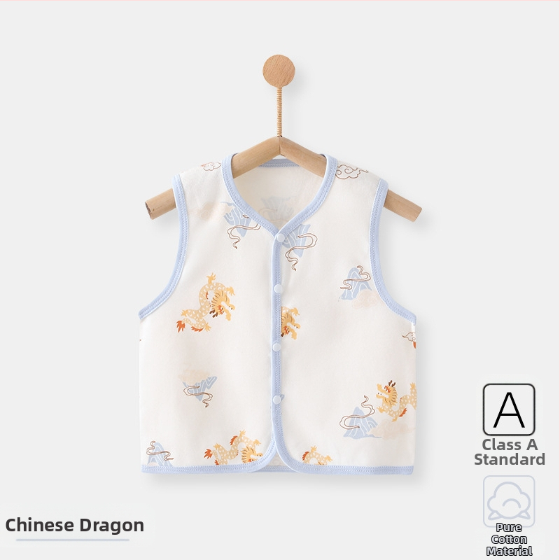 Beebivest A-klassi ülerõivas kevadeks ja sügiseks. Puhast puuvillast beebivest sügiseks väljas käimiseks.