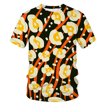 Ljetna majica s novim uzorkom, ležerna, kratkih rukava za muškarce, ulična odjeća, majica s 3D digitalnim printom i morskim životom