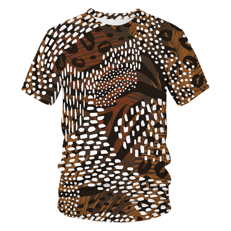 Ljetna majica s novim uzorkom, ležerna, kratkih rukava za muškarce, ulična odjeća, majica s 3D digitalnim printom i morskim životom