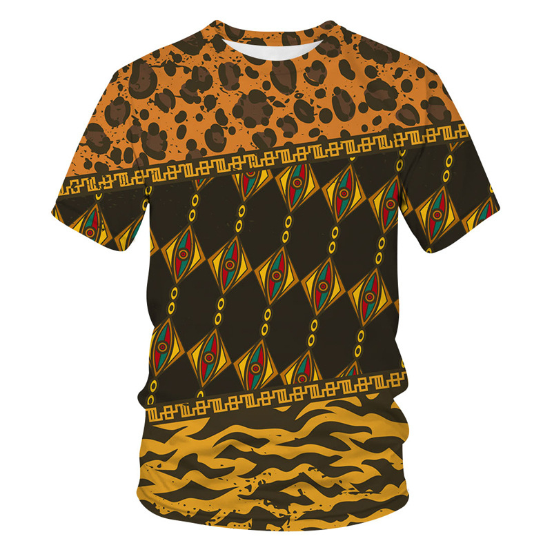 Ljetna majica s novim uzorkom, ležerna, kratkih rukava za muškarce, ulična odjeća, majica s 3D digitalnim printom i morskim životom