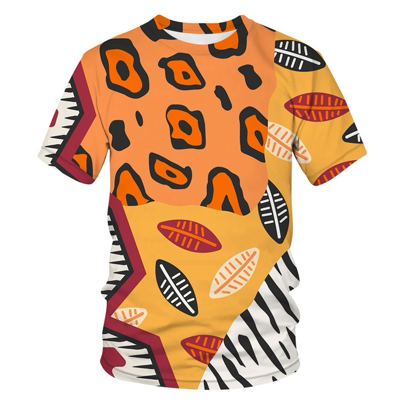 Ljetna majica s novim uzorkom, ležerna, kratkih rukava za muškarce, ulična odjeća, majica s 3D digitalnim printom i morskim životom