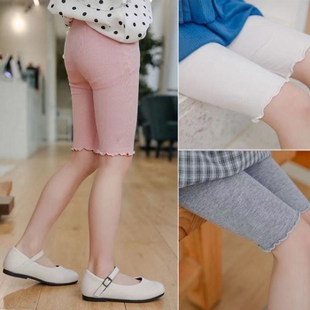 Παιδικό κολάν Modal με πέντε πόντους για κορίτσια, καλοκαιρινό λεπτό παντελόνι ασφαλείας για κορίτσια, παντελόνι πέντε οπών