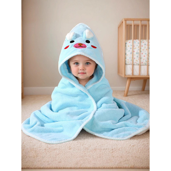 Naujagimio kūdikio rankšluostis su gobtuvu, koralų vilnos, kūdikio vonios pagalvėlė, nešiojamas apsiaustas, minkštas rankšluostis