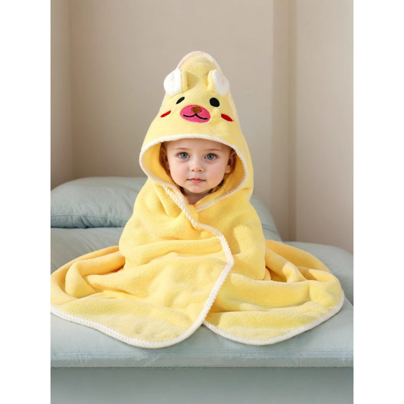 Naujagimio kūdikio rankšluostis su gobtuvu, koralų vilnos, kūdikio vonios pagalvėlė, nešiojamas apsiaustas, minkštas rankšluostis