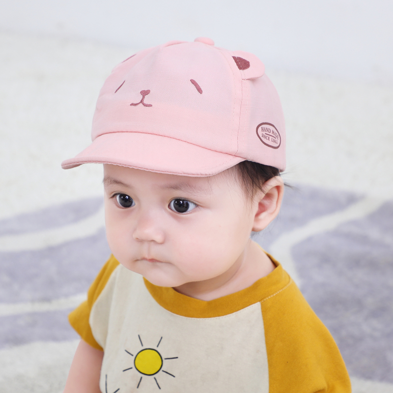 Proljetni i jesenski dječji šešir, dječji šešir za sunce, crtani medvjedić, dječji šešir za sunce, dječaci i djevojčice, putni šešir s mekim obodom, plima