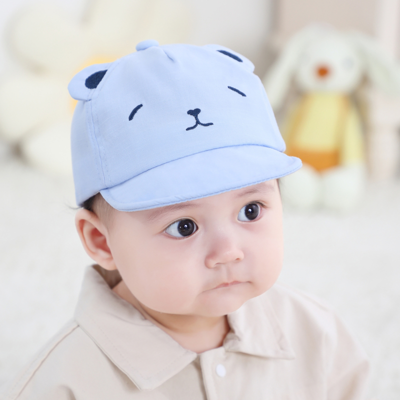 Proljetni i jesenski dječji šešir, dječji šešir za sunce, crtani medvjedić, dječji šešir za sunce, dječaci i djevojčice, putni šešir s mekim obodom, plima