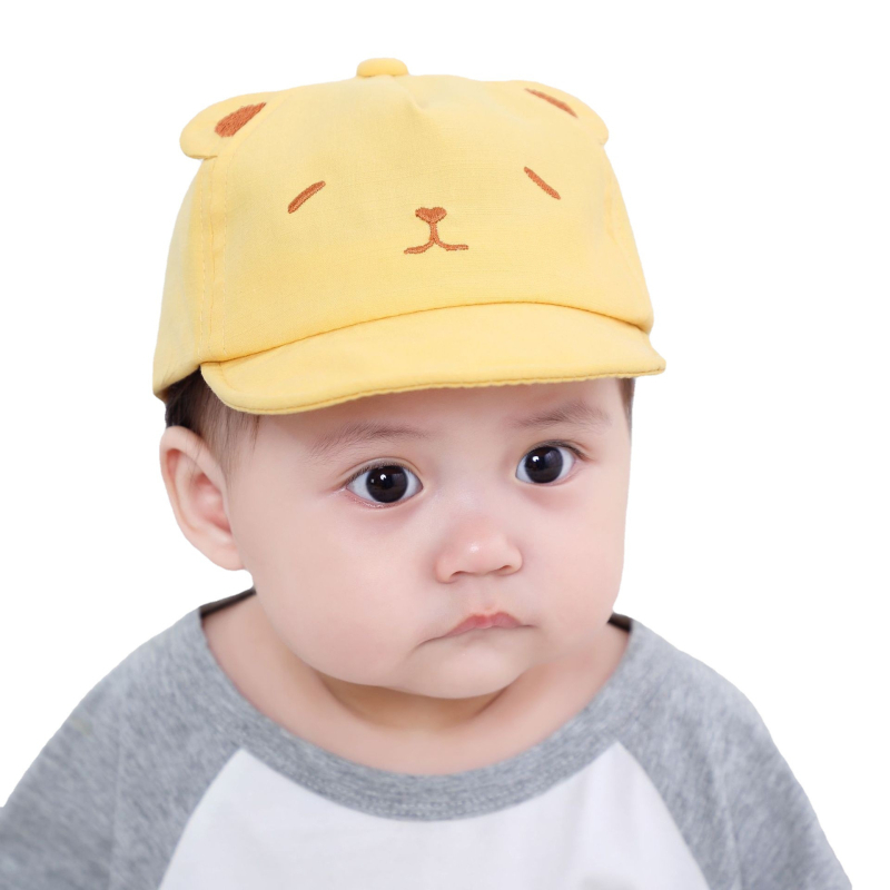 Proljetni i jesenski dječji šešir, dječji šešir za sunce, crtani medvjedić, dječji šešir za sunce, dječaci i djevojčice, putni šešir s mekim obodom, plima
