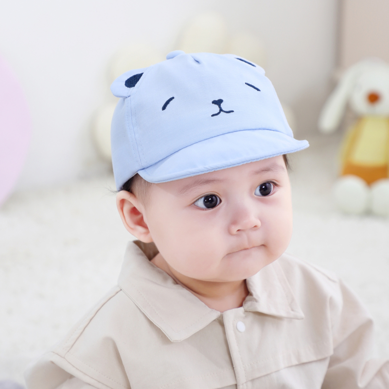 Proljetni i jesenski dječji šešir, dječji šešir za sunce, crtani medvjedić, dječji šešir za sunce, dječaci i djevojčice, putni šešir s mekim obodom, plima