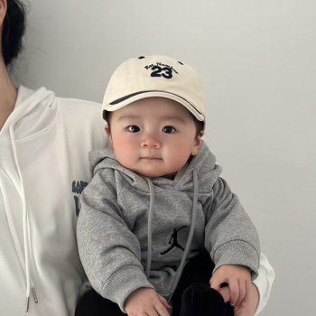 Dječja kapa, proljetna i jesenska šilterica, K-stil, jednostavna i elegantna bejzbolska kapa, putni vizir za dojenčad i malu djecu, kapa za zaštitu od sunca