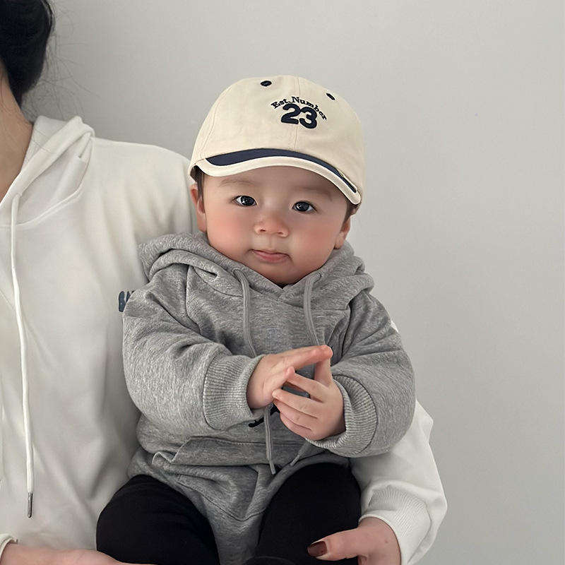 Dječja kapa, proljetna i jesenska šilterica, K-stil, jednostavna i elegantna bejzbolska kapa, putni vizir za dojenčad i malu djecu, kapa za zaštitu od sunca