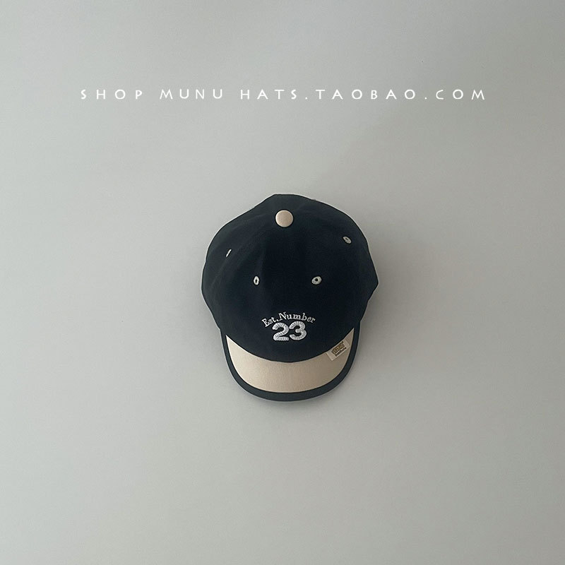 Dječja kapa, proljetna i jesenska šilterica, K-stil, jednostavna i elegantna bejzbolska kapa, putni vizir za dojenčad i malu djecu, kapa za zaštitu od sunca