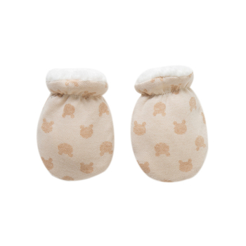 Kūdikių ėriuko vilnos pirštinės, kūdikių apsauginės pirštinės, naujagimio apsauga nuo įbrėžimų rudens ir žiemos stilius, sustorinta medvilnė, šiltos ir sustorintos